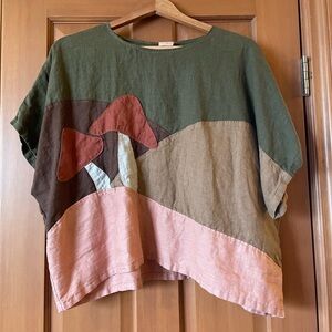 Thread & Sprout linen Nature Top